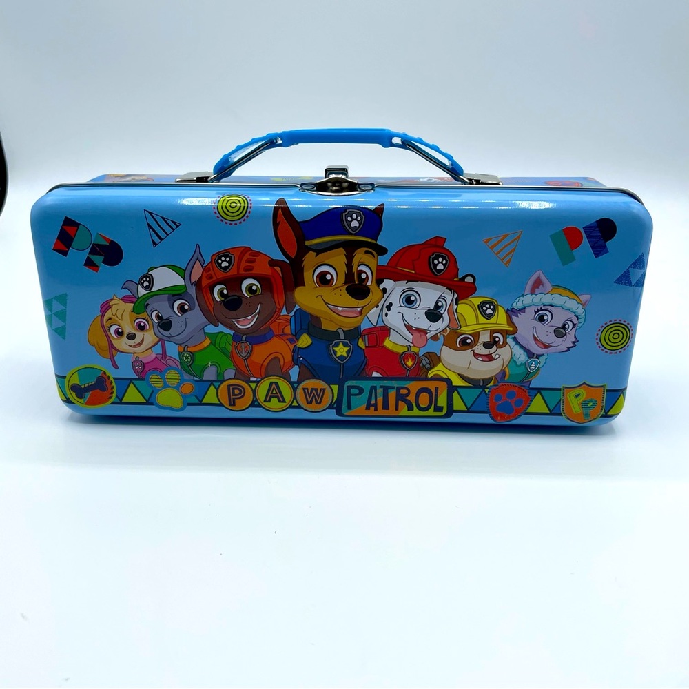 Paw patrol pencil case metal